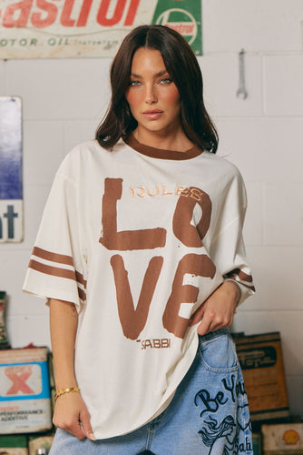 Sabbi The Love Revolution Tee - Off White Hyde Boutique