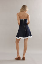Load image into Gallery viewer, Caitlin Crisp Frilly Charleston Mini - Indigo
