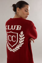 Load image into Gallery viewer, Caitlin Crisp Club CC Varsity Crew - Red
