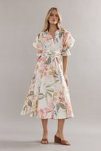 Load image into Gallery viewer, Caitlin Crisp Bloom Dress - Tea Party Floral Hyde Boutique
