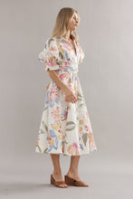 Load image into Gallery viewer, Caitlin Crisp Bloom Dress - Tea Party Floral Hyde Boutique
