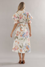Load image into Gallery viewer, Caitlin Crisp Bloom Dress - Tea Party Floral Hyde Boutique
