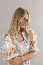 Load image into Gallery viewer, Caitlin Crisp Bloom Dress - Tea Party Floral Hyde Boutique
