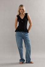 Load image into Gallery viewer, Caitlin Crisp Darwin Tank - Black
