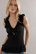Load image into Gallery viewer, Caitlin Crisp Darwin Tank - Black
