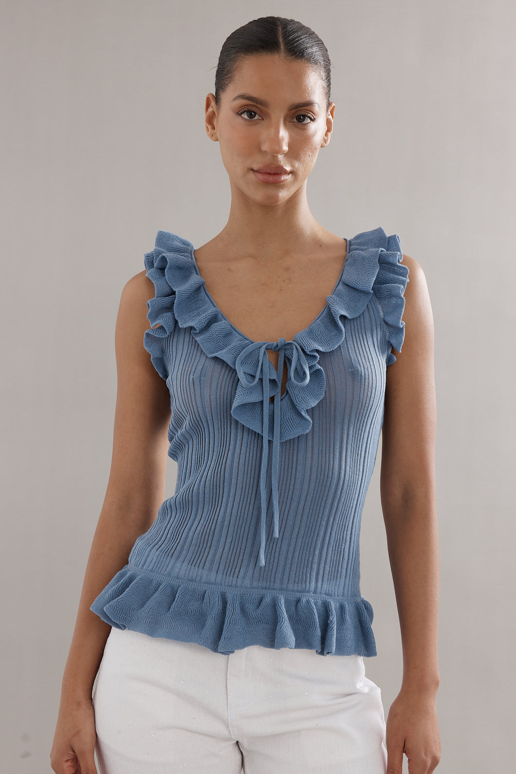 Caitlin Crisp Darwin Tank - Blue