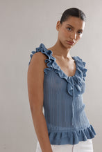 Load image into Gallery viewer, Caitlin Crisp Darwin Tank - Blue
