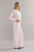 Load image into Gallery viewer, Caitlin Crisp Cotton Cable Knit Jumper - Pink (code LW+) Hyde Boutique

