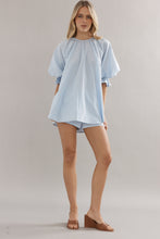 Load image into Gallery viewer, Caitlin Crisp Horizon Top - Blue
