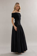 Load image into Gallery viewer, Caitlin Crisp Elsa Dress - Black Hyde Boutique
