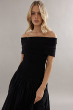Load image into Gallery viewer, Caitlin Crisp Elsa Dress - Black Hyde Boutique
