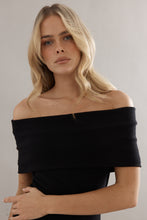 Load image into Gallery viewer, Caitlin Crisp Elsa Dress - Black Hyde Boutique
