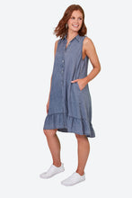 Load image into Gallery viewer, Eb &amp; Ive Elan Sleeveless Dress - Denim  Hyde Boutique   
