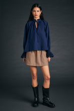 Load image into Gallery viewer, Karen Walker Ivy Blouse - Navy
