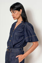 Load image into Gallery viewer, Zoe Kratzman Magnify Top - Dark Denim
