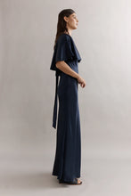 Load image into Gallery viewer, Caitlin Crisp Blair Gown - Navy Satin
