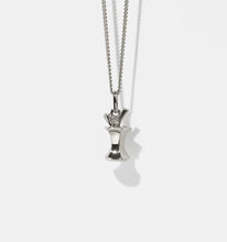 Load image into Gallery viewer, Meadowlark Apple Core Charm Necklace - Stirling Silver
