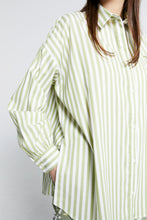 Load image into Gallery viewer, Karen Walker Oversized Walker Shirt - Apple Stripe  Hyde Boutique   
