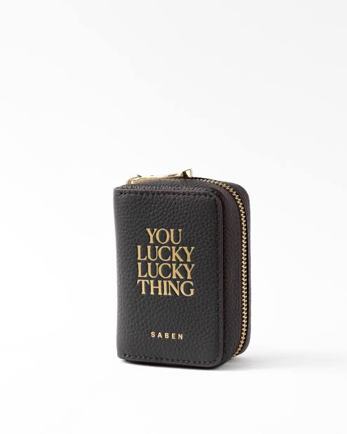 Lucky Card Case - Black Card holder Saben