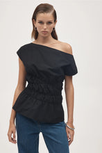 Load image into Gallery viewer, Marle Aida Top - Black  Hyde Boutique   
