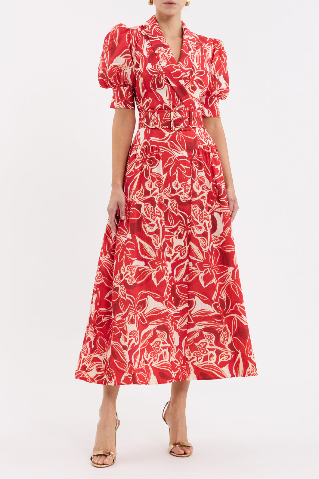 Rebecca Vallance Alloure Midi Dress - Multi Print