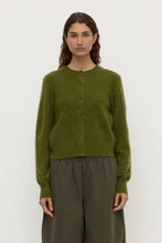 Load image into Gallery viewer, Assembly Label Carina Wool Long Sleeve Cardigan - Grove
