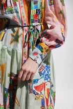 Load image into Gallery viewer, Alemais Players Shirtdress - Multi  Hyde Boutique   
