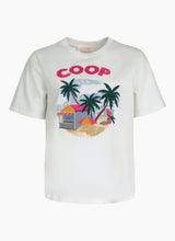 Load image into Gallery viewer, Coop by Trelise Cooper Beachy Keen T-Shirt - White &amp; Pink
