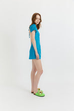 Load image into Gallery viewer, Gary Bigeni Mini Backless Dress - Blue Jewel  Hyde Boutique   
