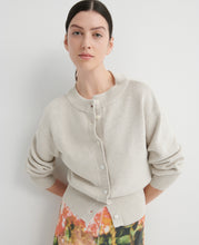 Load image into Gallery viewer, Kowtow Silhouette Cardigan - Oat Melange
