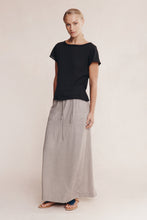 Load image into Gallery viewer, Marle Lill Knit Tee - Black Hyde Boutique

