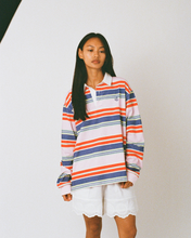 Load image into Gallery viewer, Commonplace Columbia Road Polo - Multi-Stripe Hyde Boutique
