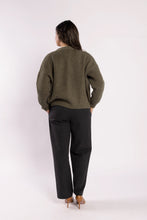 Load image into Gallery viewer, Drama The Label Taffy Cardi - Olive Green Hyde Boutique
