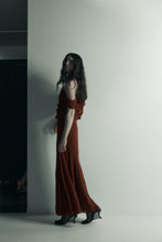 Load image into Gallery viewer, Harris Tapper Lucille Dress - Burgundy Hyde Boutique
