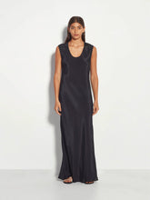 Load image into Gallery viewer, Juliette Hogan Kenna Dress - Black Silk CDC  Mrs Hyde Boutique   
