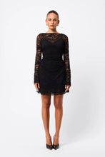 Load image into Gallery viewer, Mossman Laced In Love Mini Dress - Black Hyde Boutique
