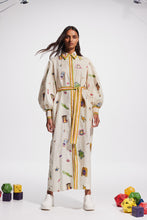 Load image into Gallery viewer, Alémais Checkers Embroidered Shirtdress - Cream  Hyde Boutique   
