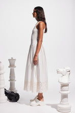 Load image into Gallery viewer, Alemais Pegasus Embroidered Midi Dress - Ivory Hyde Boutique
