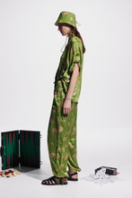 Load image into Gallery viewer, Alemais Dice Silk Pant - Forest  Hyde Boutique   
