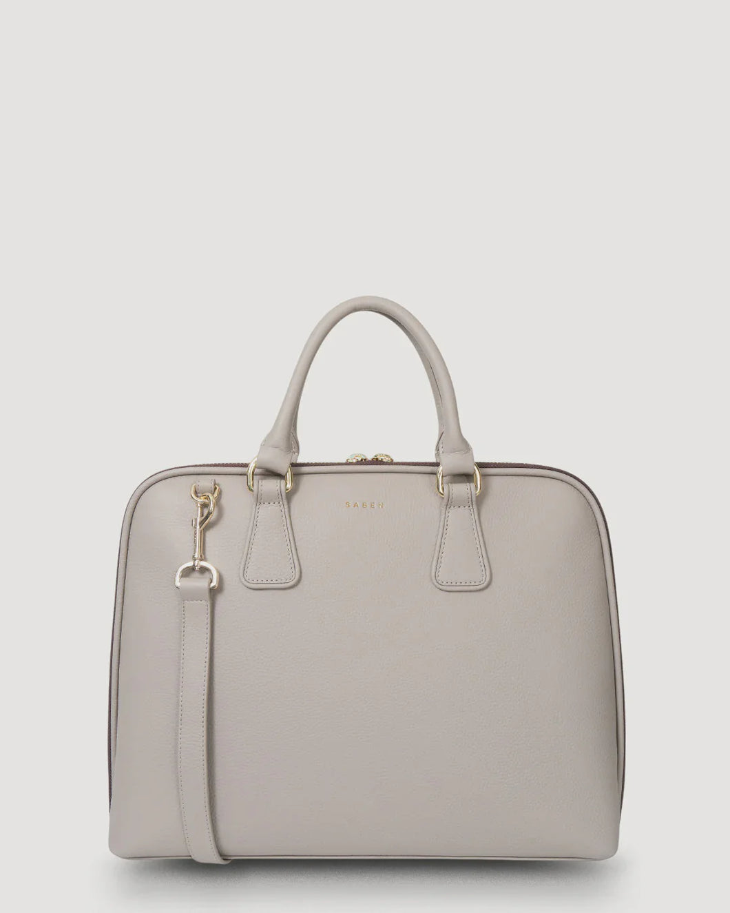SABEN Parker Briefcase - Dove