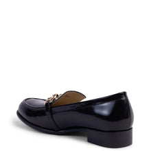 Load image into Gallery viewer, Kathryn Wilson Polly Loafer - Black Hi-Shine Hyde Boutique
