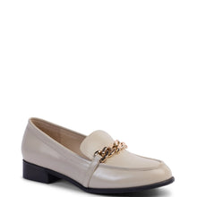 Load image into Gallery viewer, Kathryn Wilson Polly Loafer - Cream Hi-Shine Hyde Boutique
