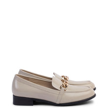 Load image into Gallery viewer, Kathryn Wilson Polly Loafer - Cream Hi-Shine Hyde Boutique
