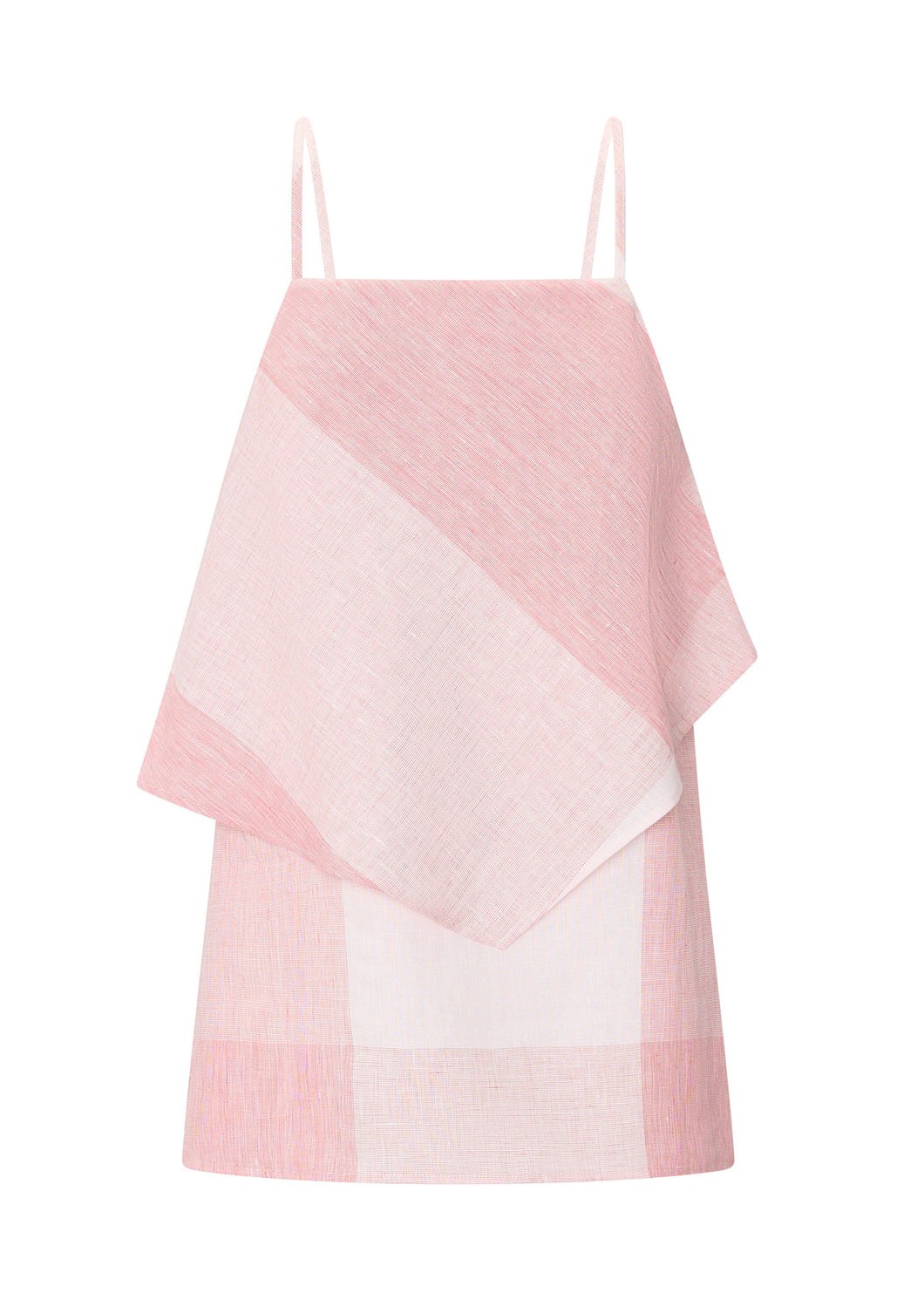 Pol Safria Cami - Pink/Red Gingham