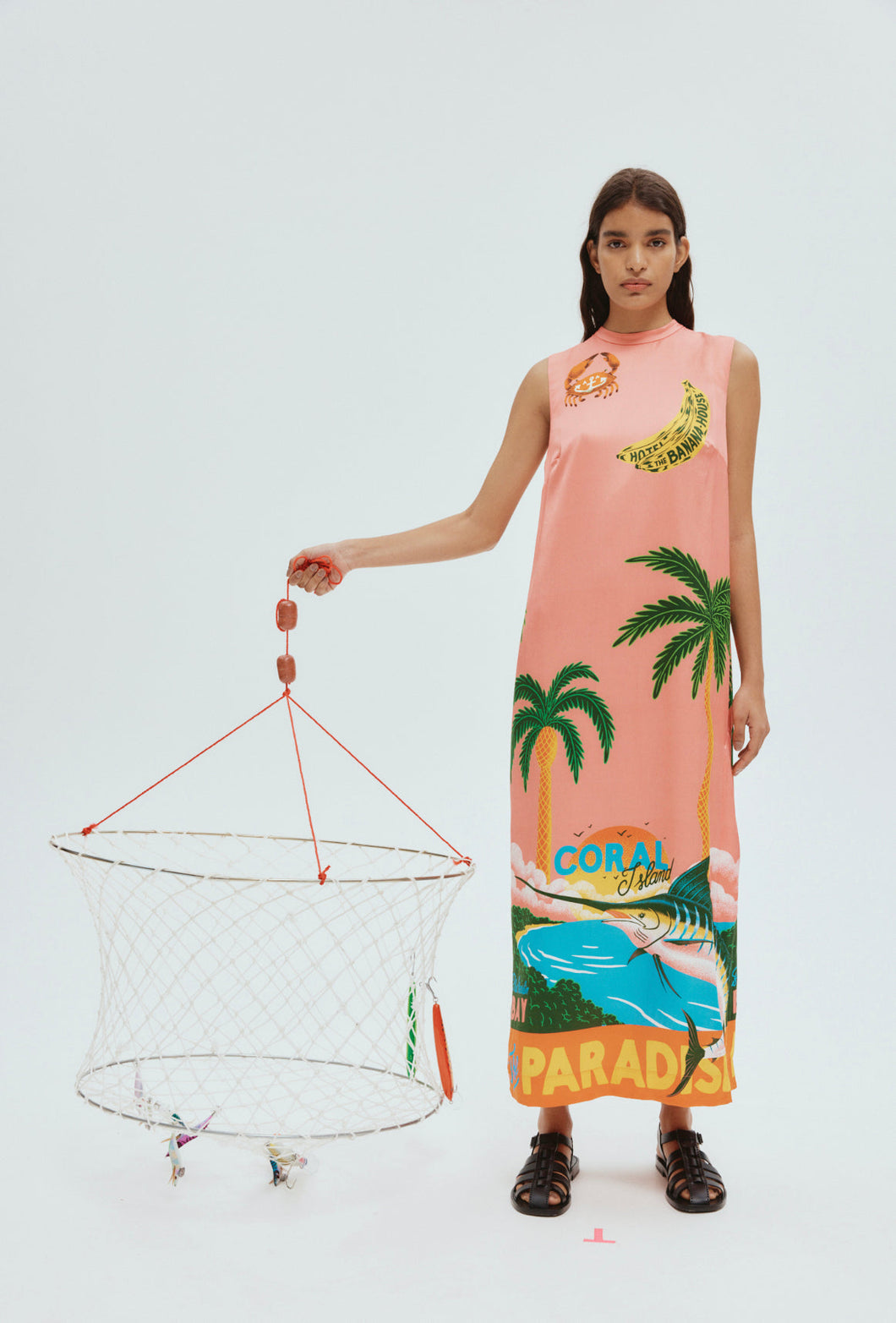 Alémais Paradiso Silk Midi Dress  Hyde Boutique   