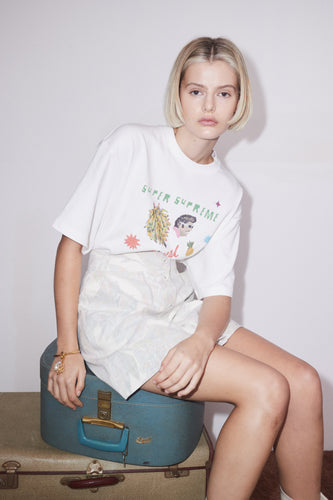 Alemais All Aboard Tee - Cream PRE-ORDER Hyde Boutique