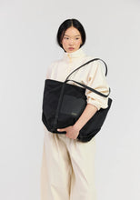 Load image into Gallery viewer, SABEN Porter Tote Black Recycled Nylon
