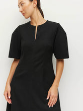 Load image into Gallery viewer, Juliette Hogan Finley Dress Tech Twill Suiting - Black Hyde Boutique

