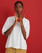 Load image into Gallery viewer, Kowtow Oversized Boxy Tee - White Shirts &amp; Tops Kowtow

