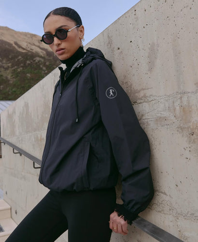 Karen Walker Runaway Windbreaker - Black Hyde Boutique